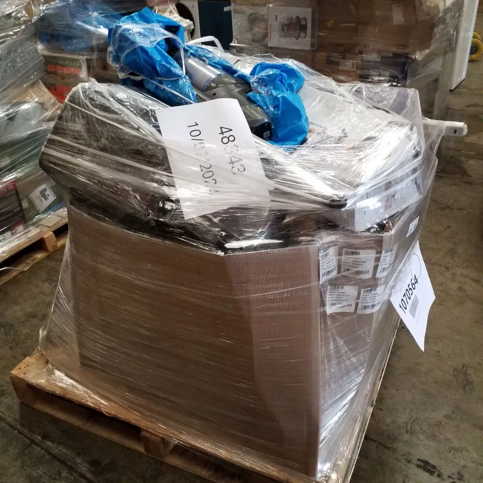 PALLET OF APPROXIMATELY 23 UNPROCESSED RAW RETURN HOUSEHOLD AND ELECTRICAL GOODS TO INCLUDE;