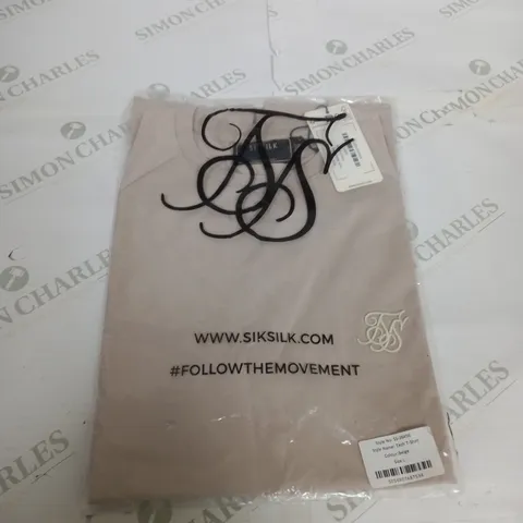 BAGGED SIKSILK TECH T-SHIRT SIZE L