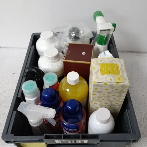 approximately 10 assorted household items including diffuser, epoxy resin, scent booster etc.