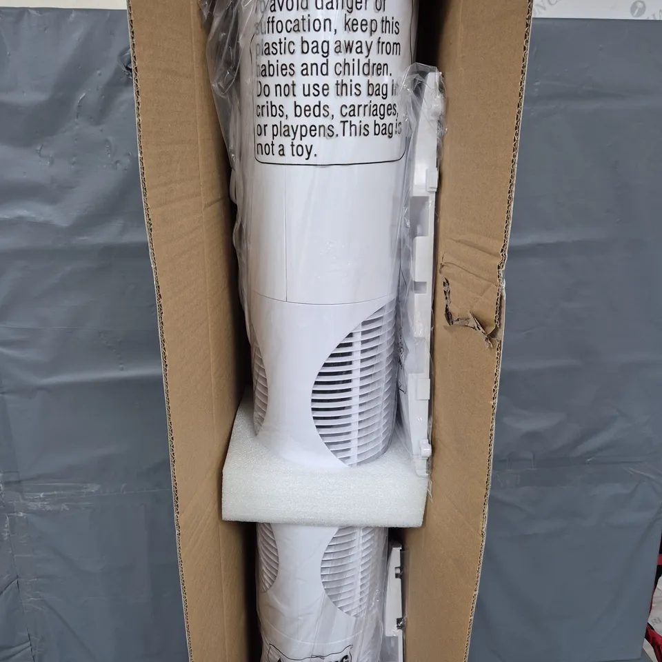 HOMESMART SWING BREEZE TOWER FAN IN WHITE