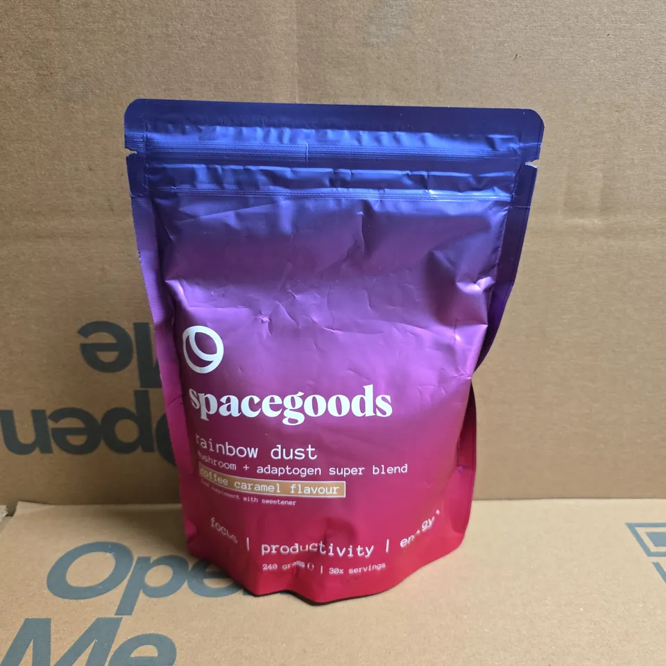 SPACEGOODS RAINBOW DUST COFFEE CARAMEL FLAVOUR (240 GRAMS)