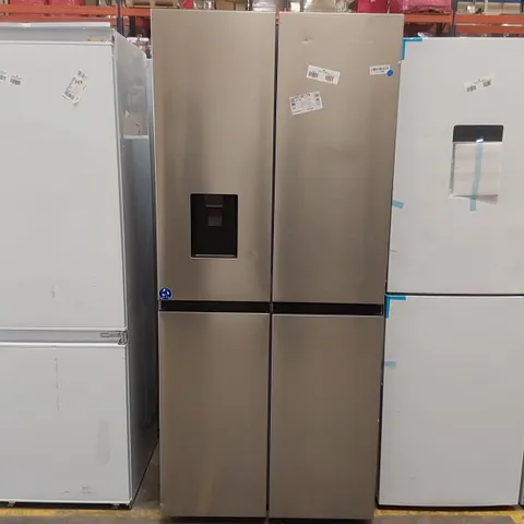 HISENSE RQ560N4WCF PUREFLAT AMERICAN FRIDGE FREEZER SILVER - UNPROCESSED RAW RETURN