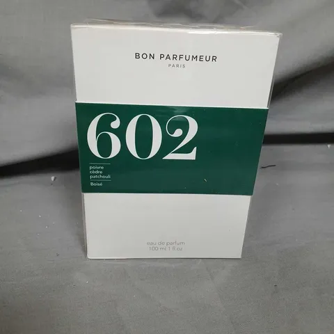 BOXED AND SEALED BON PARFUMER PARIS 602 EAU DE PARFUM 100ML