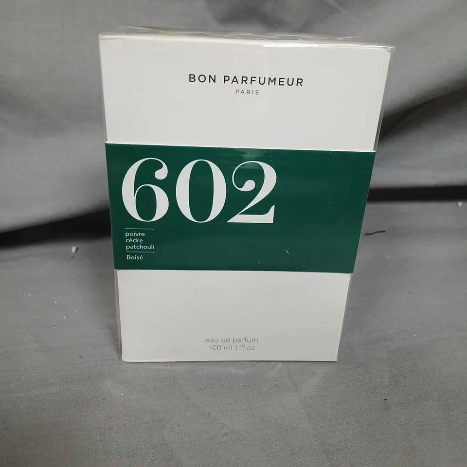 BOXED AND SEALED BON PARFUMER PARIS 602 EAU DE PARFUM 100ML