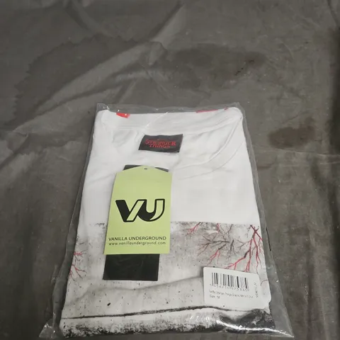 VANILLA UNDERGROUND NETFLIX STRANGER THINGS GRAPHIC MEN'S T-SHIRT – SIZE M