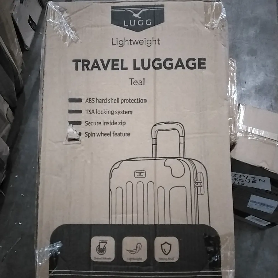 BOXED LUGG LIGHTWEIGHT TRAVEL LUGGAGE CASE 