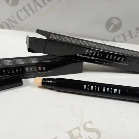 BOBBI BROWN RETOUCHING CONCEALER WAND MEDIUM TO DARK x2