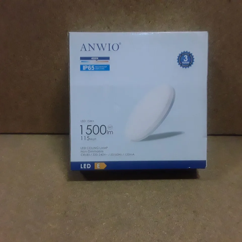 BOXED ANWIO LED CEILING LAMP NON-DIMMABLE 