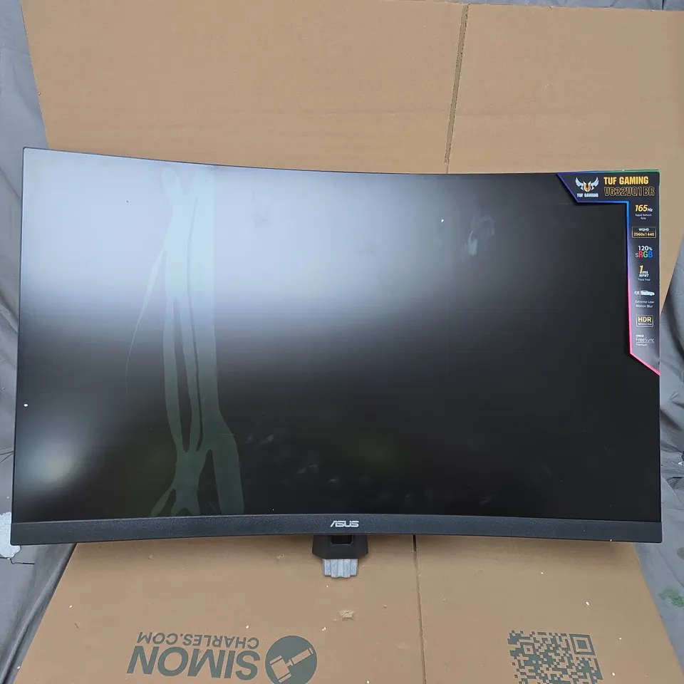 ASUS TUF GAMING 31.5" CURVED MONITOR VG1B SERIES – BOXED