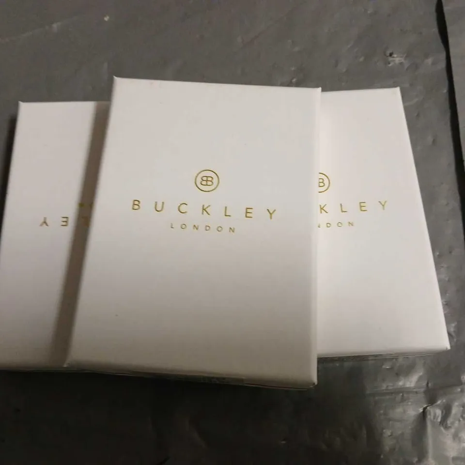 LOT OF 3 BOXED BUCKLEY JEWELLERY ITEMS