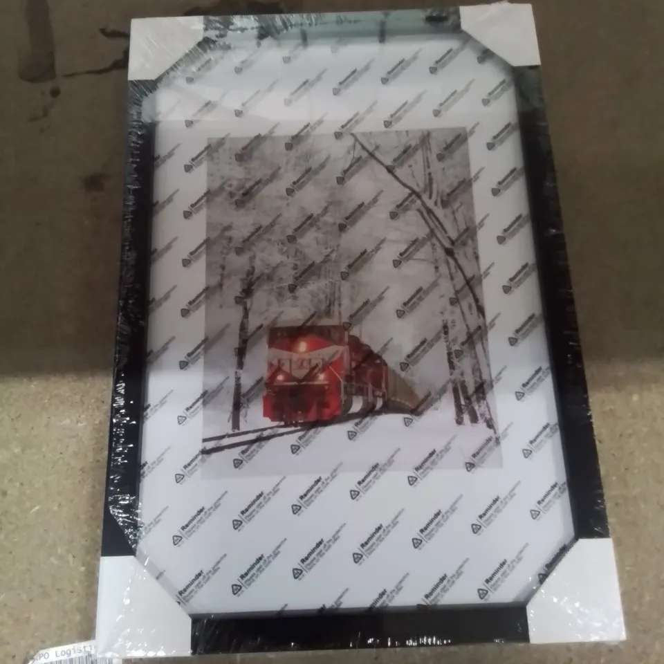 BOXED BLACK PICTURE FRAME SIZE UNSPECIFIED 