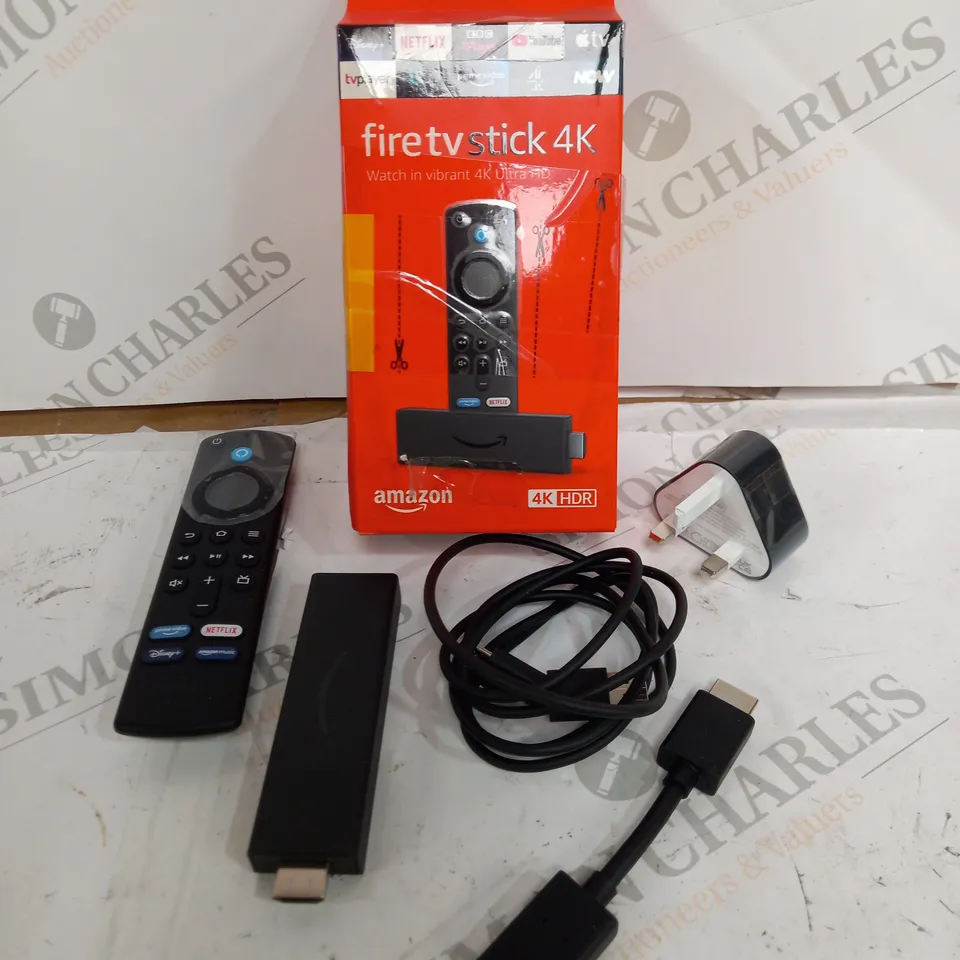 AMAZON FIRE TV STICK 4K BLACK 