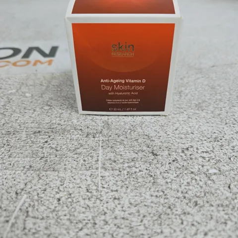 SKIN RESEARCH ANTI-AGEING VITAMIN D DAY MOISTURISER WITH HYALURONIC ACID – 50 ML (BOXED)