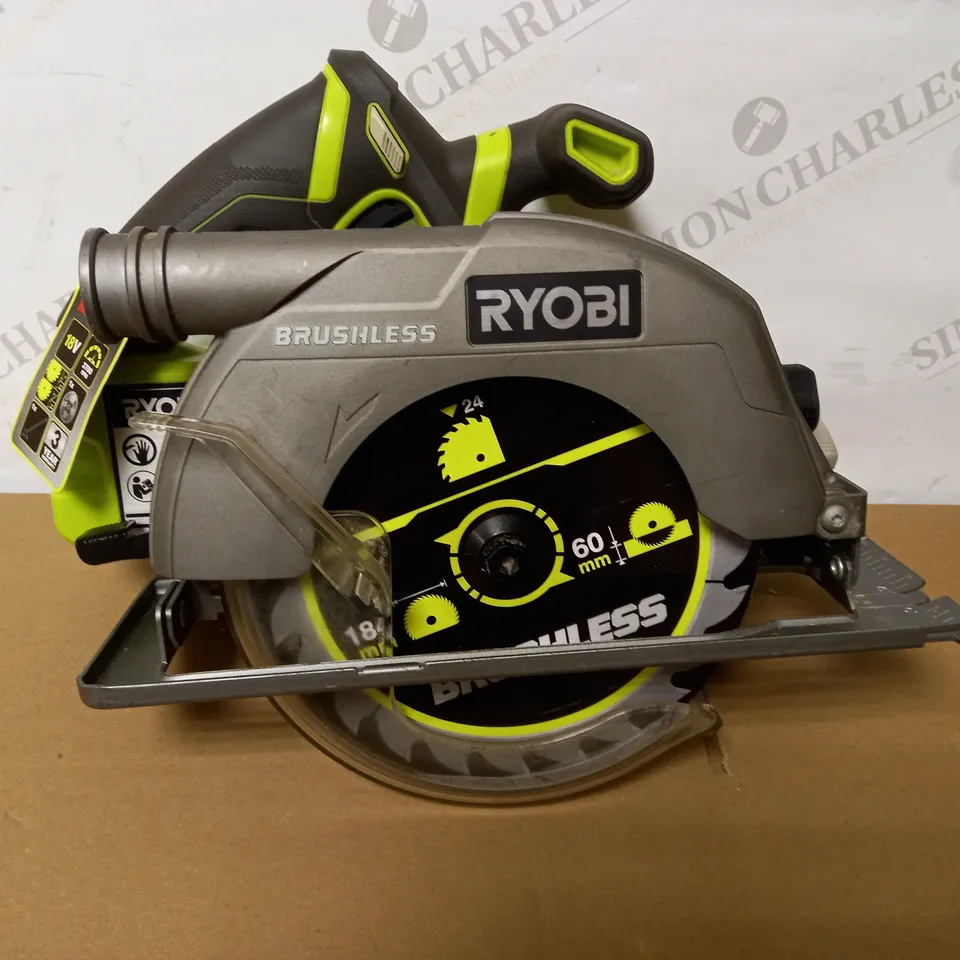 RYOBI CORDLESS BRUSHLESS CIRCULAR SAW
