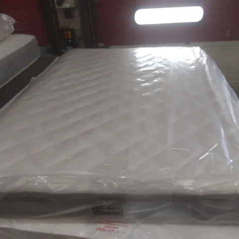 QUALITY BAGGED 120CM AIRSPRUNG MEMORY COMFORT SMALL DOUBLE MATTRESS