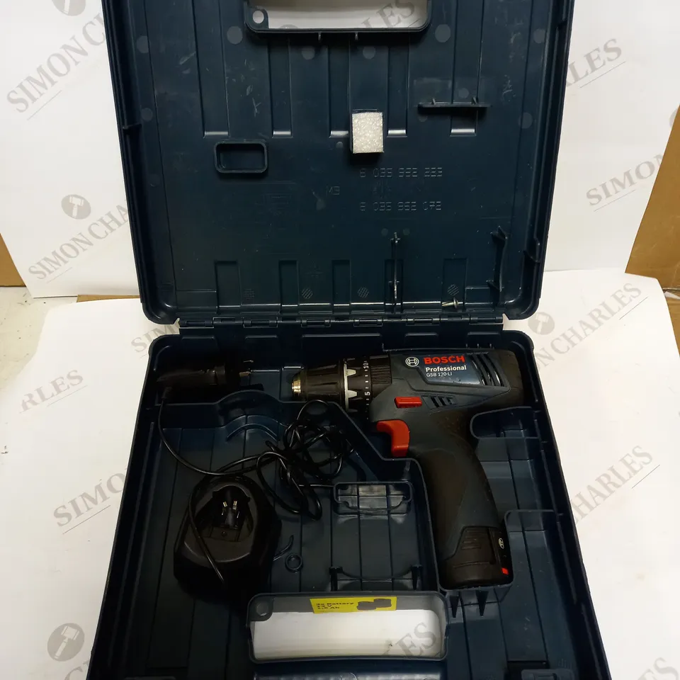 BOSCH PROFESSIONAL 12V SYSTEM CORDLESS COMBI DRILL GSB 120-LI 