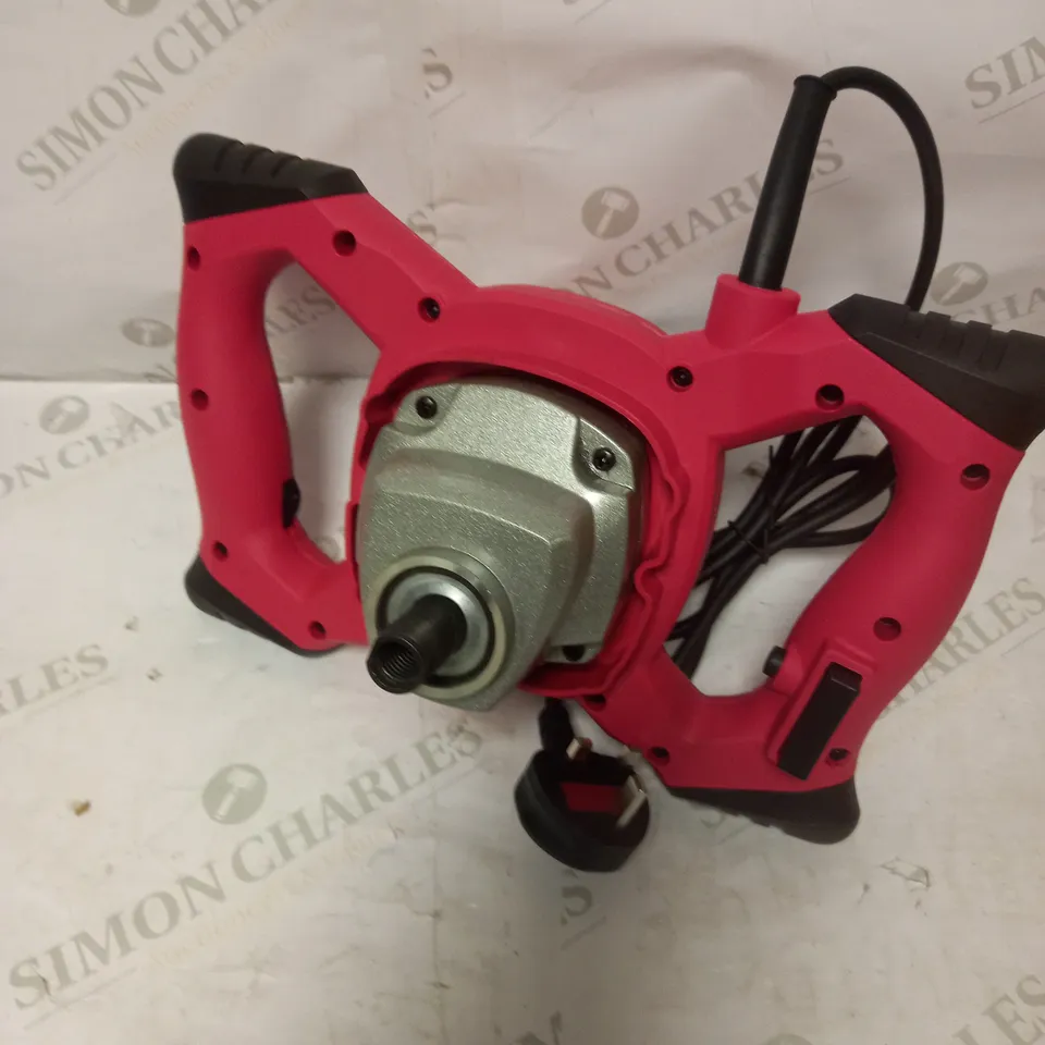 RUYIKA CEMENT MIXER 2100W ELECTRIC PLASTER PADDLE MIXER