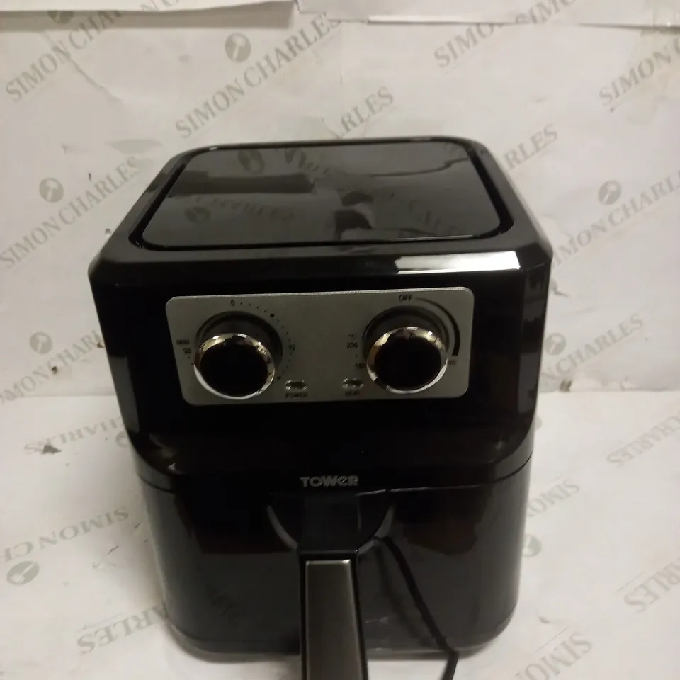 TOWER T17090 VORTX MANUAL AIR FRYER 5L BLACK