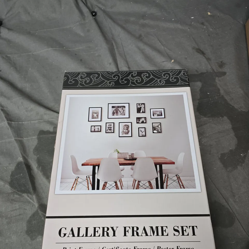 2X BOXED GALLERY FRAME SET – PRINT/CERTIFICATE/POSTER FRAMES