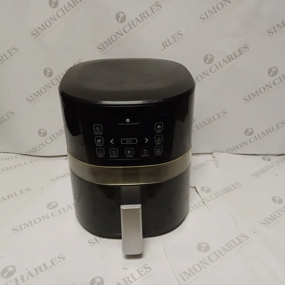 COOK'S ESSENTIALS 4.0L AIR FRYER - BLACK