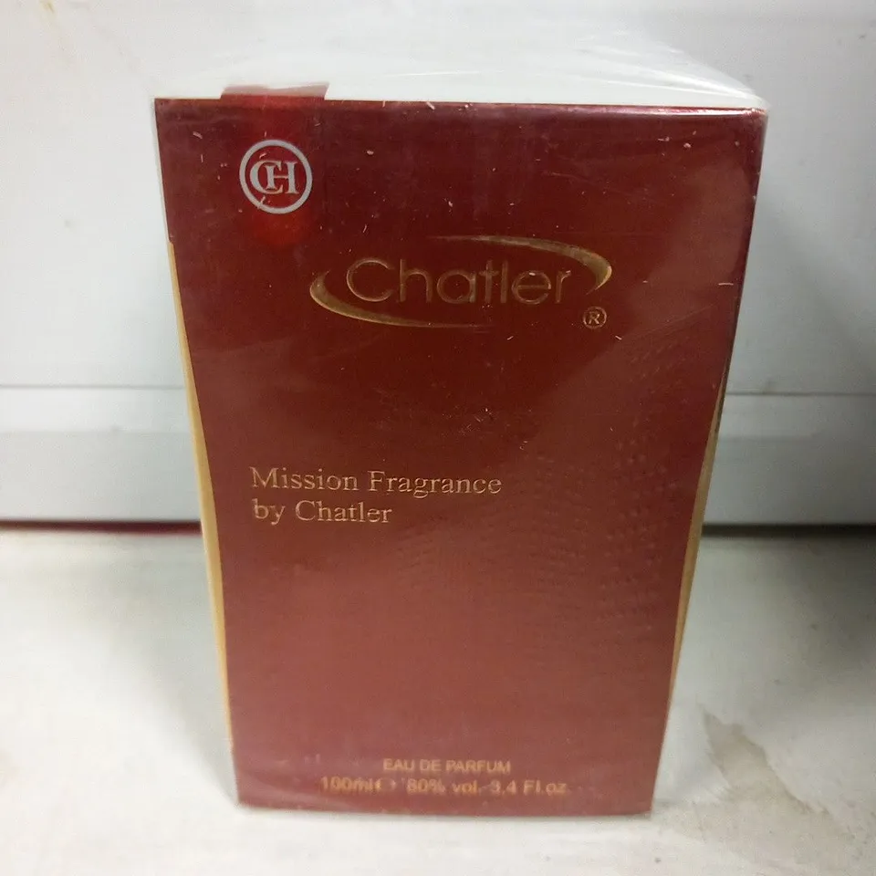 BOXED AND SEALED CHATLER MISSION FRAGRANCE BY CHATLER EAU DE PARFUM 100ML
