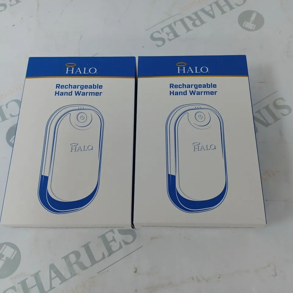 TWO HALO 5,200MAH HAND WARMERS