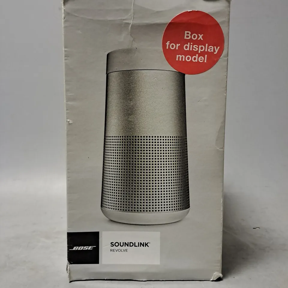 BOXED BOSE SOUNDLINK REVOLVE SPEAKER 