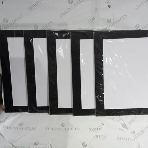5 MINIMAL BLACK BORDER PHOTO FRAMES