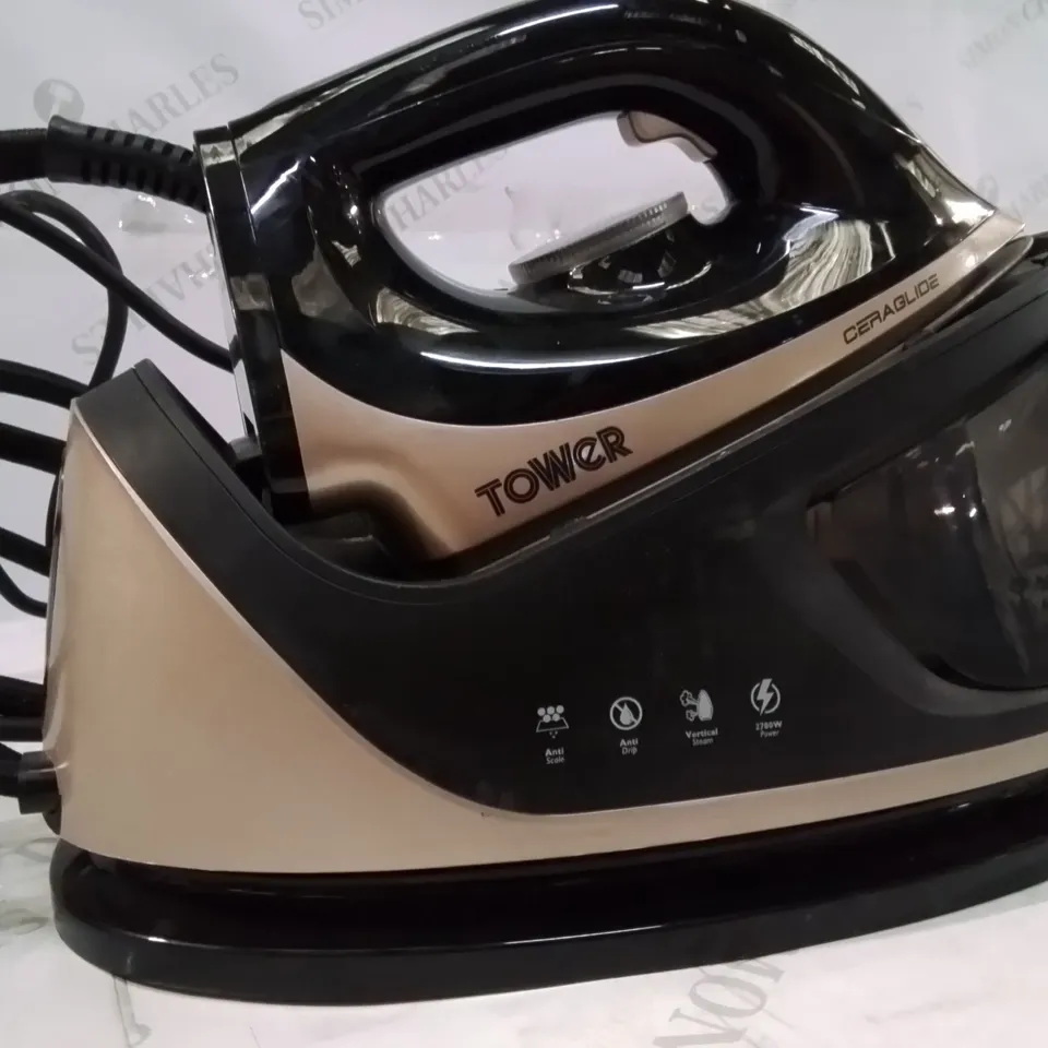 TOWER CLEARGLIDE STEAMER IRON