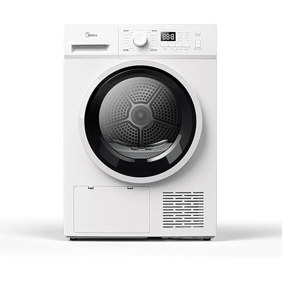 BOXED MIDEA MF10EW90BA - WHITE FREESTANDING 9KG WASHING MACHINE - 1400 RPM - A ENERGY