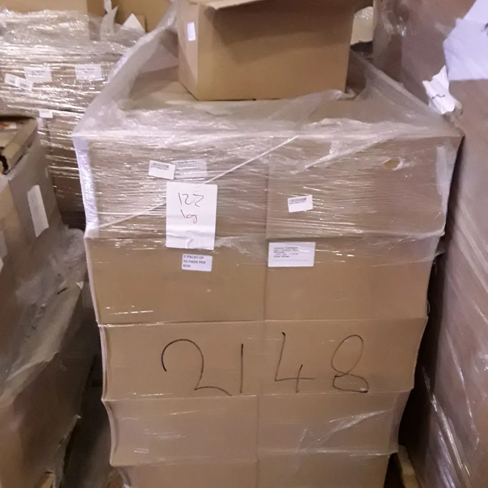 PALLET OF 42 BOXES OF 100 DRYLINE ULTIMA WHITE PADS