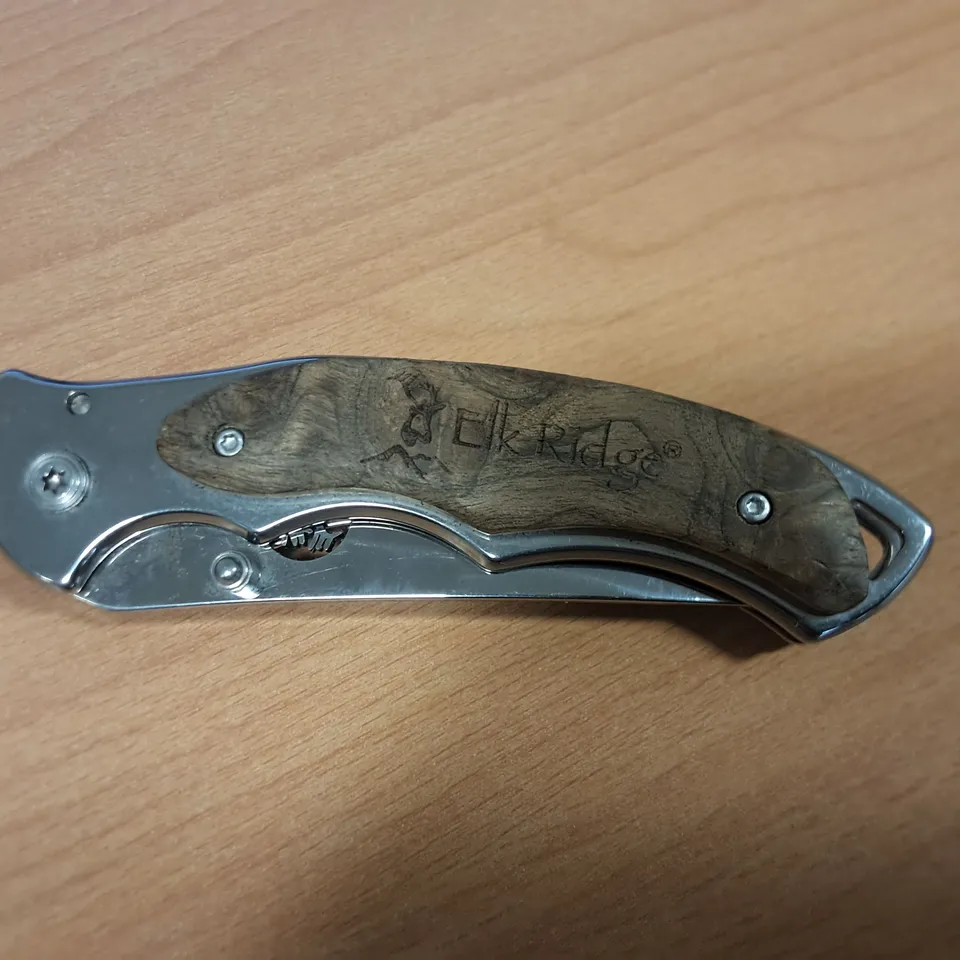 ELK RIDGE FOLDING NON-LOCKING POCKET KNIFE