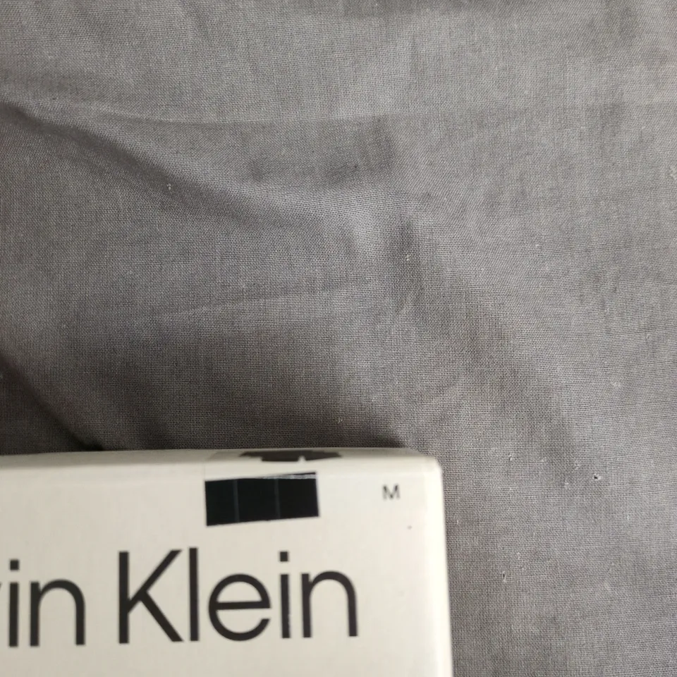 CALVIN KLEIN ICON COTTON STRETCH BOXER BRIEFS – MEN'S BOXER BRIEFS, SIZE M