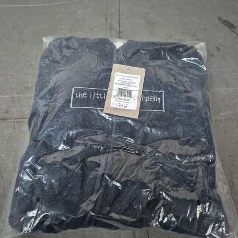 THE WHITE COMPANY RECYCLED NAVY FLEECE ROMPER, 6-9 MONTHS (BABY)