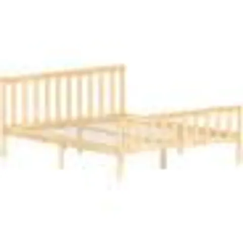 BOXED LASSIC MILAN KING SIZE BED, HIGH FOOT