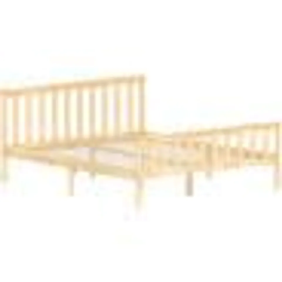 BOXED LASSIC MILAN KING SIZE BED, HIGH FOOT 