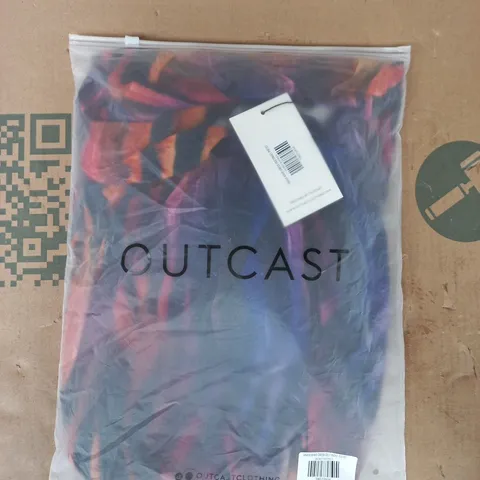BAGGED OUTCAST ANAIA MAXI DRESS IN DESTINO MULTI SIZE SMALL