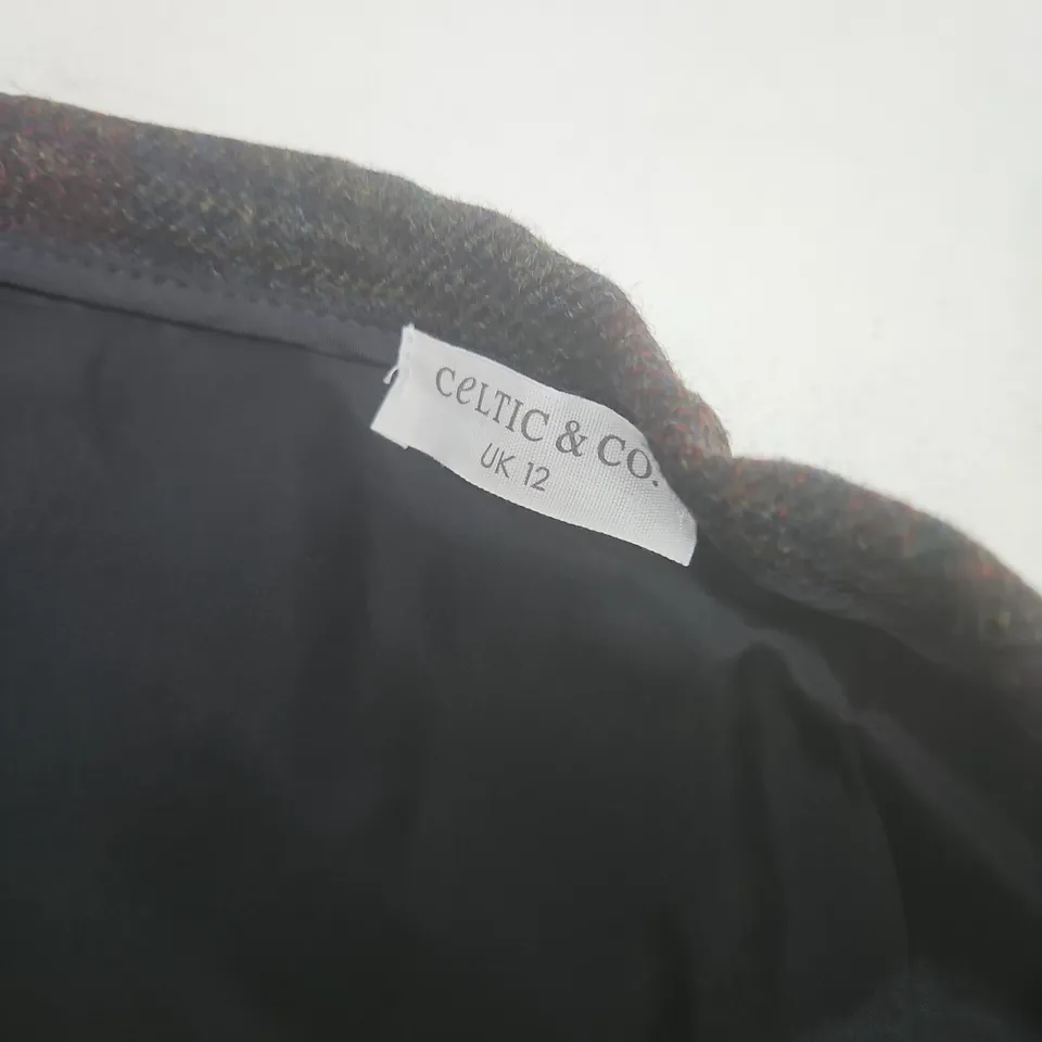 CELTIC & CO MIDI CELT KILT - LINDSAY - SIZE 12