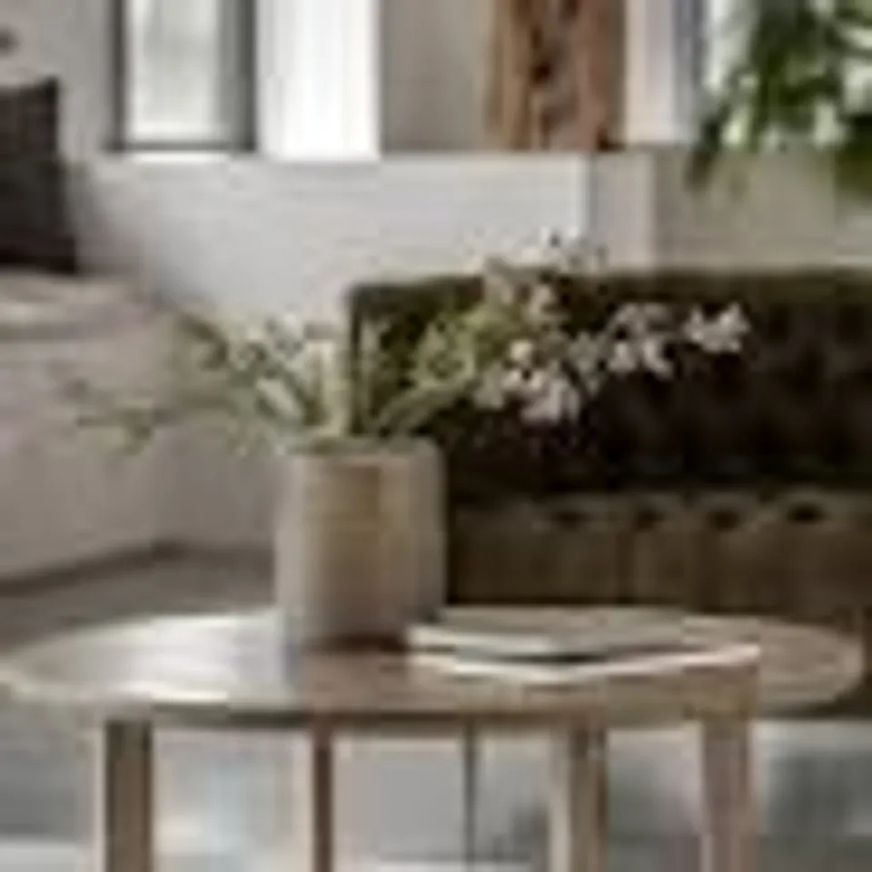 GALLERY DIRECT CRAFT ROUND COFFEE TABLE - VERY 