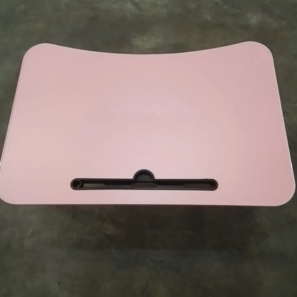 BOXED UNBRANDED SHORT LEG TABLE IN PINK