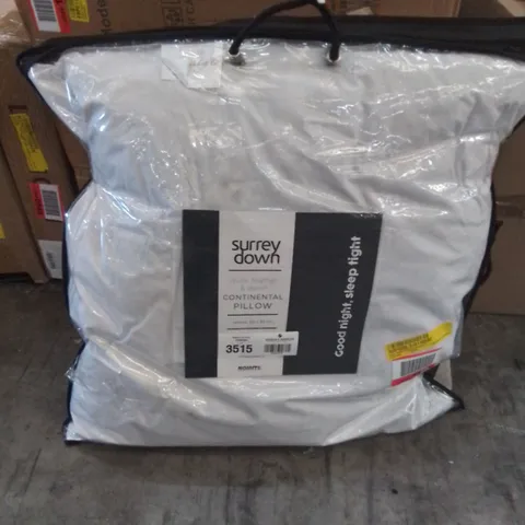 GOOSE FEATHER & DOWN CONTINENTAL PILLOWS