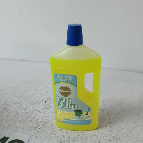 BOX OF APPROXIMATELY 6 X FABULOSA FLOOR CLEANER – LEMON SHERBET