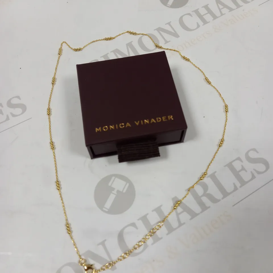 MONICA VINADER GOLD LINK CHAIN 