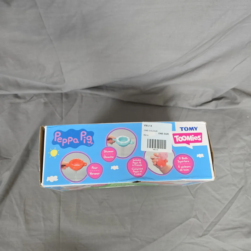 Peppa Pig Pool Party Bath Toy Set (Tomy Toomies) – 5 Bath Squirters, Boxed