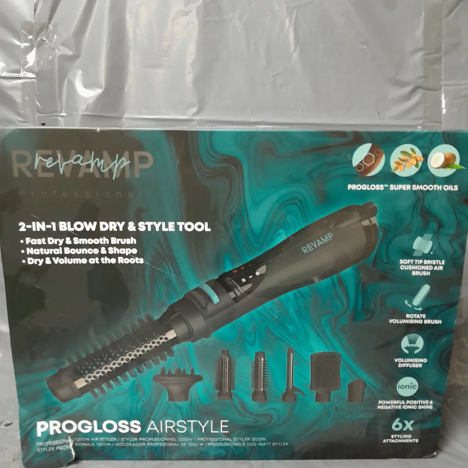 REVAMP PROGLOSS 6 IN 1 AIRSTYLER RRP £79.99