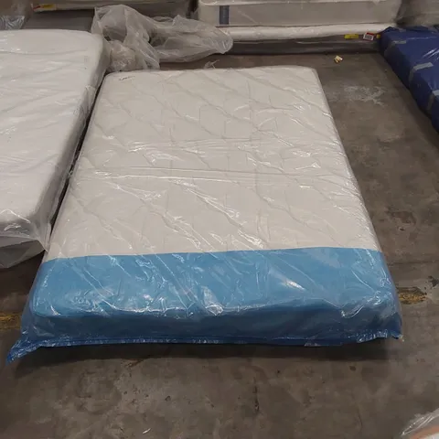 QUALITY BAGGED DOUBLE 135cm AIRSPRUNG LUXURY QUILTED MEDIUM MATTRESS