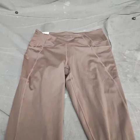 NEW BALANCE WOMEN'S BROWN LEGGINGS – SIZE L