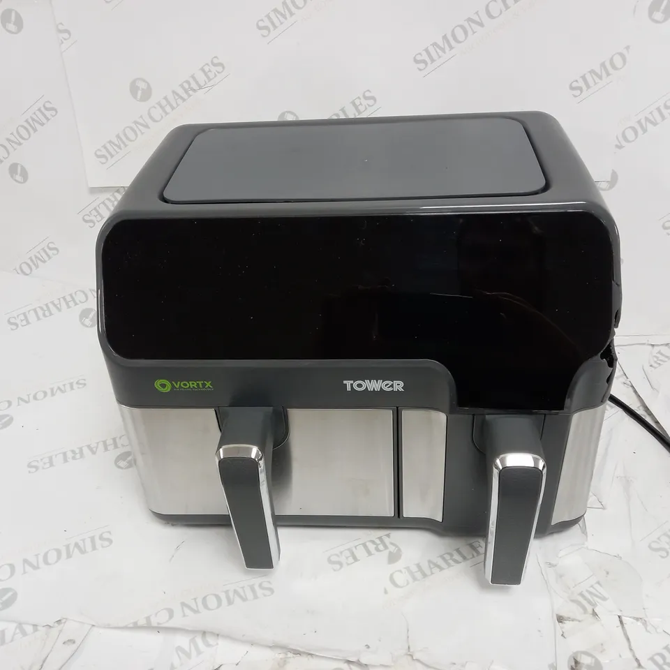BOXED TOWER VORTEX T17099 ECO DUO DIGITAL AIRFRYER