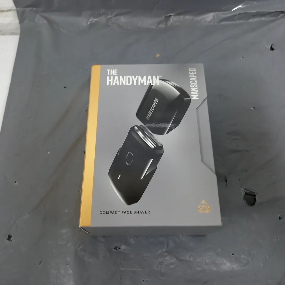 BOXED MANSCAPED THE HANDYMAN COMPACT FACE SHAVER 