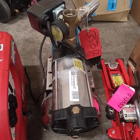 BOXED CLARKE CBT1400SS 1" 1650W 90LPM 50M HEAD STAINLESS STEEL BOOSTER PUMP (230V)